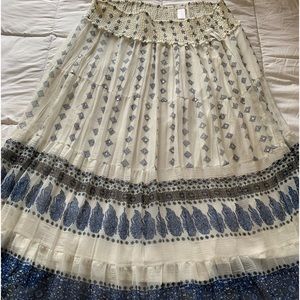 GORGEOUS Woman 1x Westport 1962 Dressbarn NEW sequined long flowing skirt